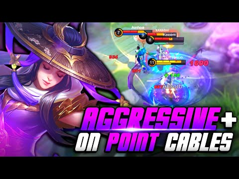 AGGRESSIVE + ON POINT CABLES | FANNY RANKED GAMEPLAY | MLBB