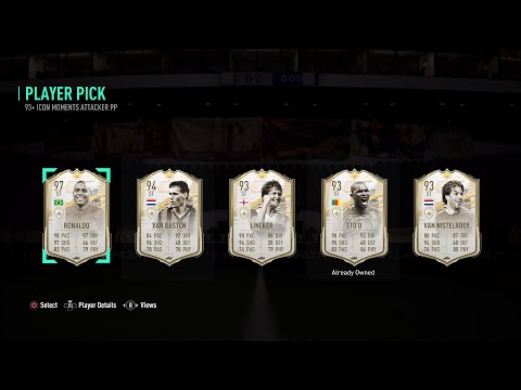 I Got 6.4 Million Ronaldo In 93+ Icon Moments Attacker Player Pick! - FIFA 21 Ultimate Team