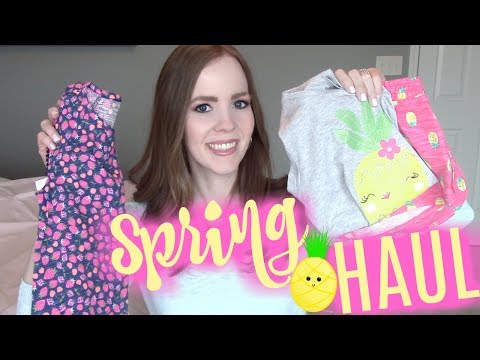 KIDS SPRING CLOTHING HAUL 🌷Clothing Haul for My 8 Year Old | Gymboree, Carter's, Children's Place Video