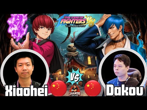 KOF 98 Dakou (大口) VS Xiaohei (小黑) FT10 ⚡ HIGH LEVEL GAMEPLAY ⚡ KING OF FIGHTERS 98