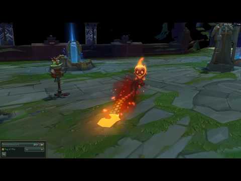 Infernal Amumu Skin Review // BLUE BLAST 3D SKINS - League Of Legends