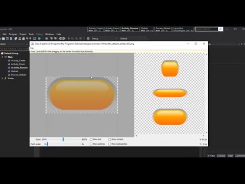 B4a Draw9patch With Basic4android Vb Language
