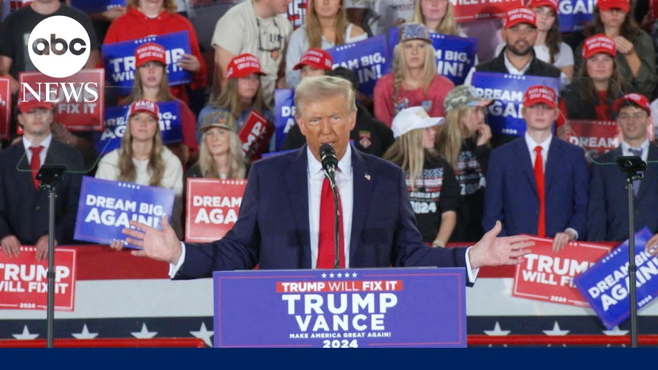 Trump tries to shore up last-minute support in North Carolina