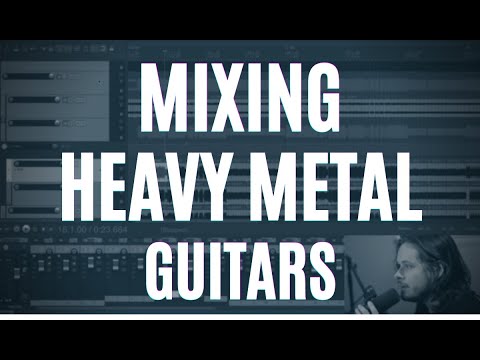 How To Mix HEAVY Metal Guitars - Basic Tutorial