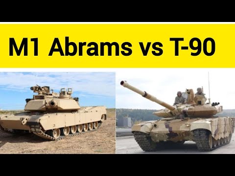 M1 Abrams vs T-90: The Ultimate Tank Showdown