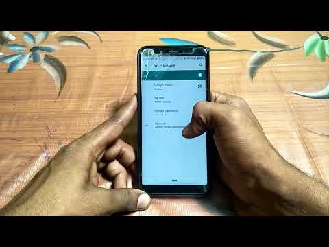 how to connect hotspot any other device mi A2