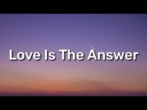 Natalie Taylor - Love Is The Answer (Lyrics)