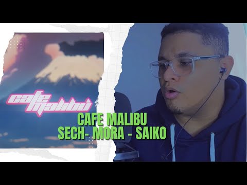 Cafe Malibú - Sech, Mora, Saiko (Lyric Video) - El Mauretto Reaccion