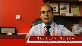 Director's Message (Ajay singh) |   IBS Coaching Institute