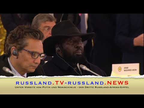 Unter Vorsitz von Putin und Ndaischimije – der Dritte Russland Afrika Gipfel