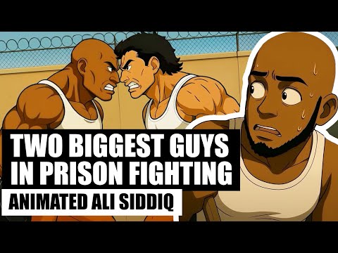 Two Biggest Guys In Prison Fighting (Animated Ali Siddiq)