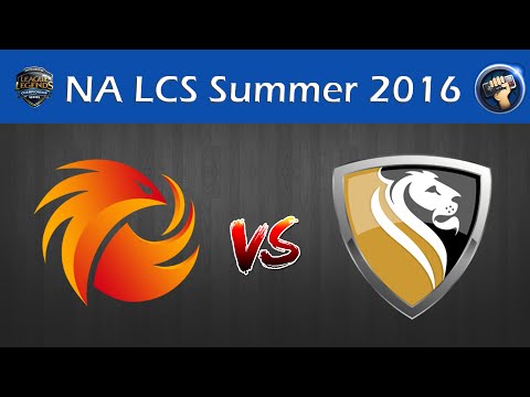 NA LCS 2016 - W3D2 - P1 vs APX - Game 3