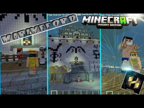 Insane Adventure Map: Marineford in Minecraft PE 1.8