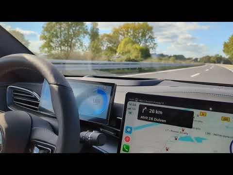 2024 BYD Seal Excellence AWD 190 km/h on German Autobahn