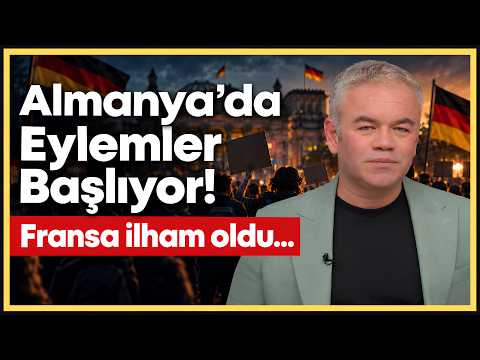 Almanya’da Eylemler Başlıyor! Fransa ilham oldu... I 22 Ekim 2026