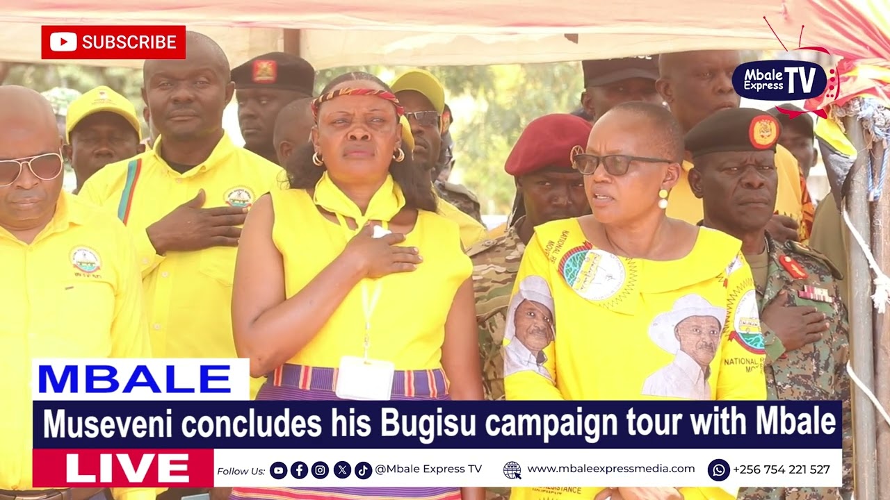 Museveni concludes his Bugisu Campaigns, heads to Sebei Sub region