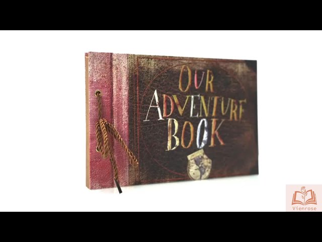 Vídeo relacionado con Vienrose Our Adventure Book Álbum de Fotos DIY Scrapbook para Viaje Cumpleaños Aniversario Boda San Valentín Navidad Baby Shower