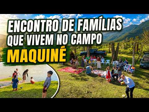✅REUNIMOS FAMÍLIAS QUE TROCARAM A CIDADE PELO CAMPO! ( Maquiné) + Invenções do Maguaiver do RS