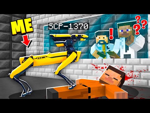 I Became SCP-1370 "The Robot" in MINECRAFT! - Minecraft Trolling Video