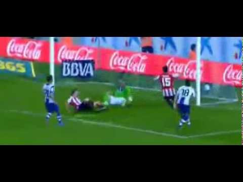 Espanyol vs Athletic Bilbao 3-2 Óscar de Marcos Goal And Highlights 23.09.2013