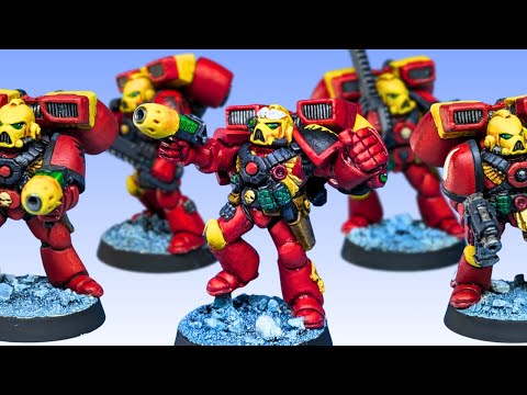 Retro Painting: Jump Pack Assault Marines | 2nd Edition 40k