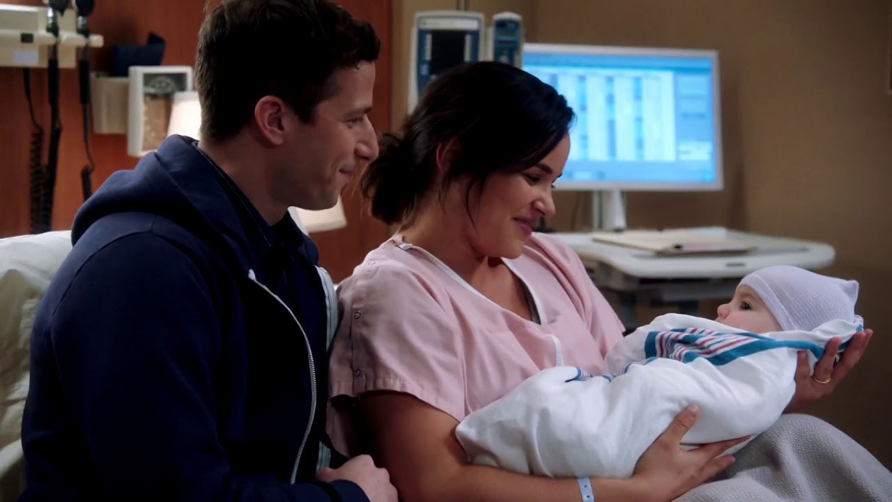 What did Jake and Amy name their baby?