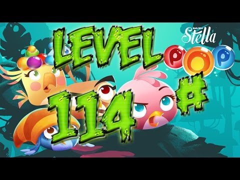 Let's Play Angry Birds Pop - Level 114 Walkthrough