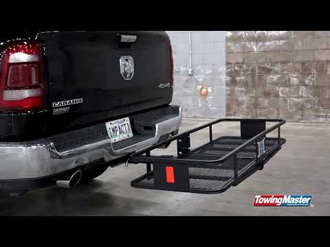 8663866 Towing Master 60 x 20 in  750 lb Steel Hitch Mount Cargo Carrier