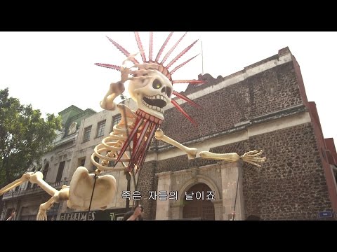 '007 스펙터' 오프닝 촬영 현장 영상