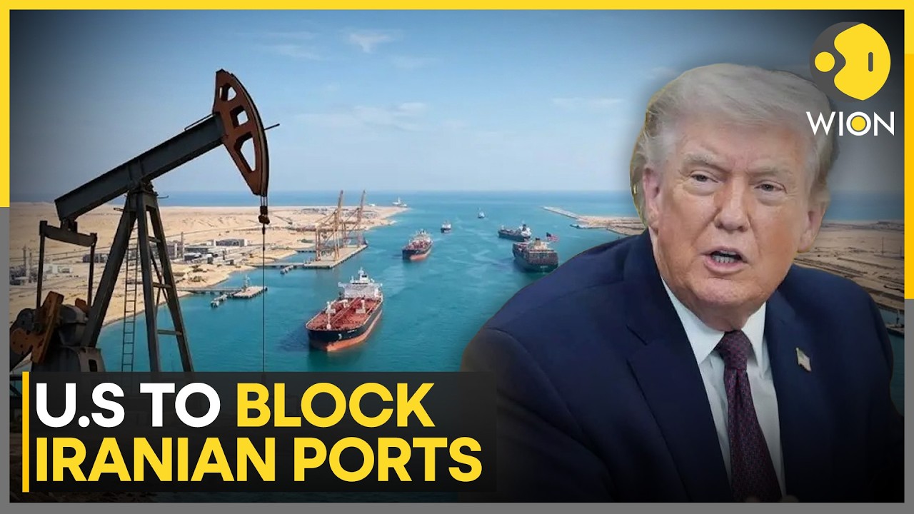 Trump Announces Blockade of Iranian Ports After Failed Iran-US Truce Talks in Islamabad | WION News