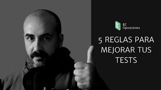 5 Consejos para mejorar el resultado de tus test de oposiciones