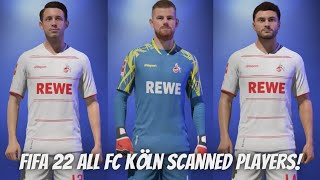 FIFA 22 | Bundesliga | All FC Köln players with Real face!