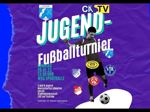 Fußball Hallenstadtmeisterschaft der A- und B-Jugend, WBG Sporthalle Castrop-Rauxel - 29.01.2023