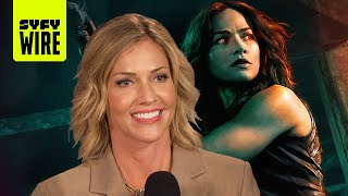 Tricia Helfer Is Van Helsing's Dracula | SDCC 2019 | SYFY WIRE video