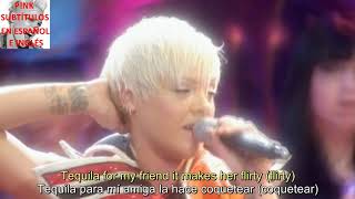 P!nk - Bad Influence (Subtítulos en español e inglés)