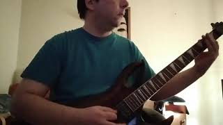 Six Feet Under -  Burning Blood Guitar Cover