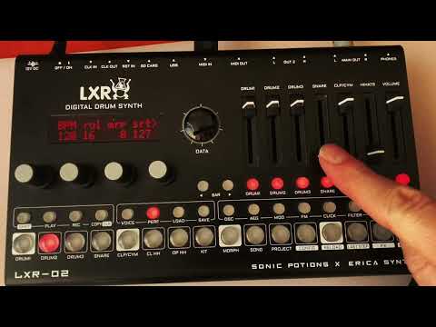 Charli XCX 360 on the Erica Synths and Sonic Potions LXR-02