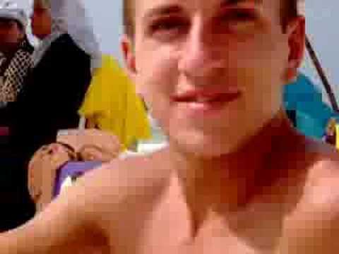 On a beach in Alexandria - Egypt