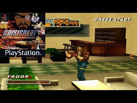 Crisis Beat (PS1) - Longplay as Eiji Garland (Japanese Version)