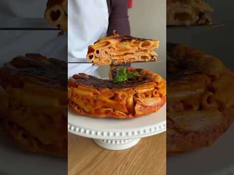 How Italians Turn Leftover Penne into a Golden, Cheesy Frittata di Pasta