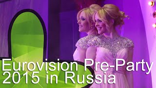 Eurovision Pre-Party 2015 in Russia: Tolmachevy Sisters - Shine (Russia 2014) LIVE
