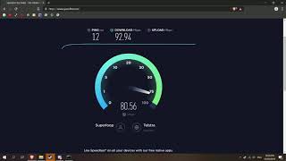 Superloop NBN 100 Speedtest