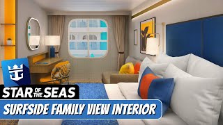 Star of the Seas | Surfside Family View Interior Walkthrough Tour | Royal Caribbean 2025 | 4k