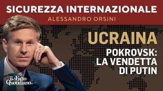 Pokrovsk: la vendetta di Putin. Diretta con Alessandro Orsini