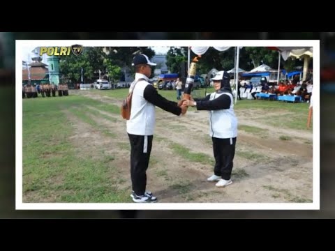 UPACARA PENERIMAAN API PON XXI