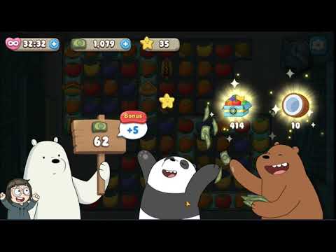 We Bare Bears Match3 Repairs Level 35 To 39