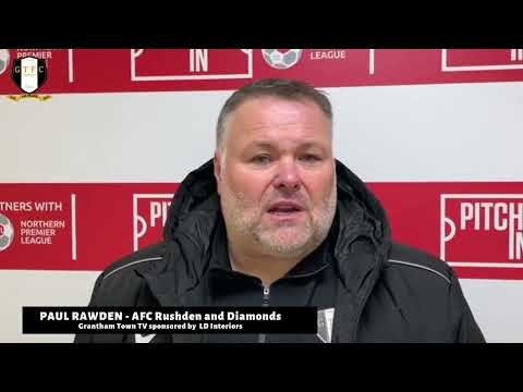 POST MATCH INTERVIEW with Paul Rawden - AFC Rushden and Diamonds (H) 07/12/2024