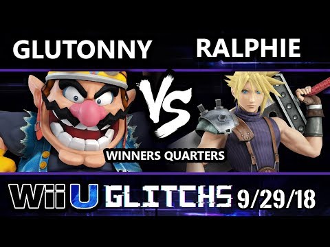 Glitch 5 Smash 4 - orKsGP | Glutonny (Wario) Vs. Ho3K | Ralphie (Cloud) Wii U Winners Quarters