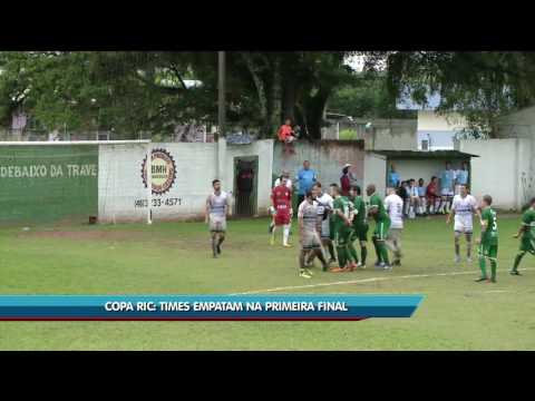 Copa RIC: times empatam na primeira final