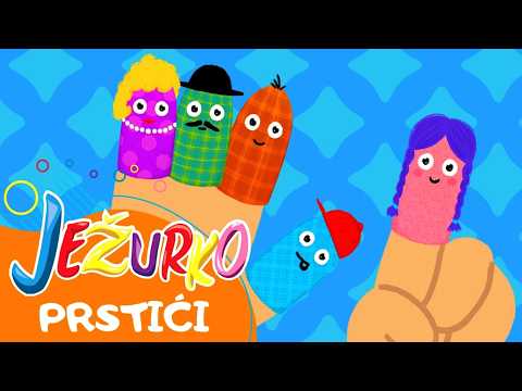 PRSTIĆI // PESMICE ZA DECU // DJECIJE PJESMICE // @Jezurko //